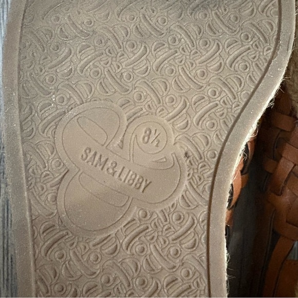 Sam & Libby Asha Huarache Espadrilles Sandal Womens Sz 8.5 Brown Coastal Cowgirl - Picture 9 of 11